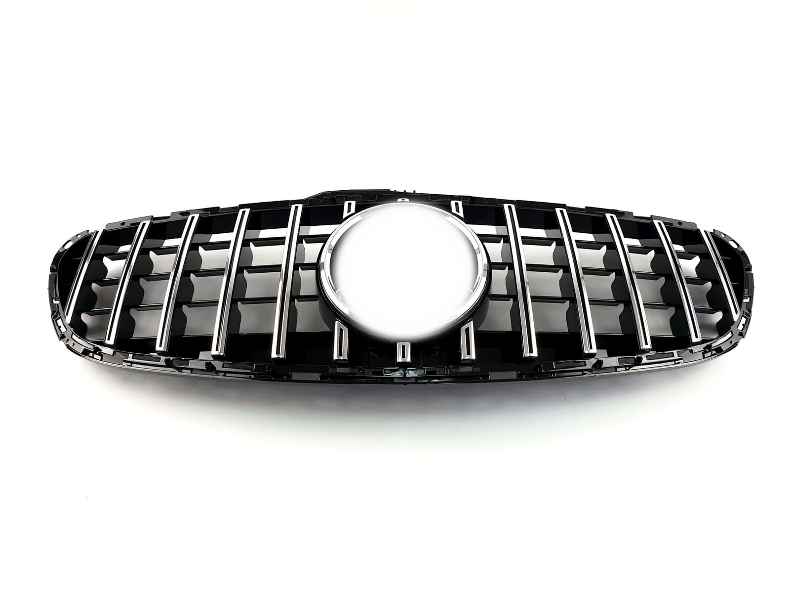 Решітка радіатора Chrome Black GT на Mercedes-Benz E-Class W212 2013-2016 року 2