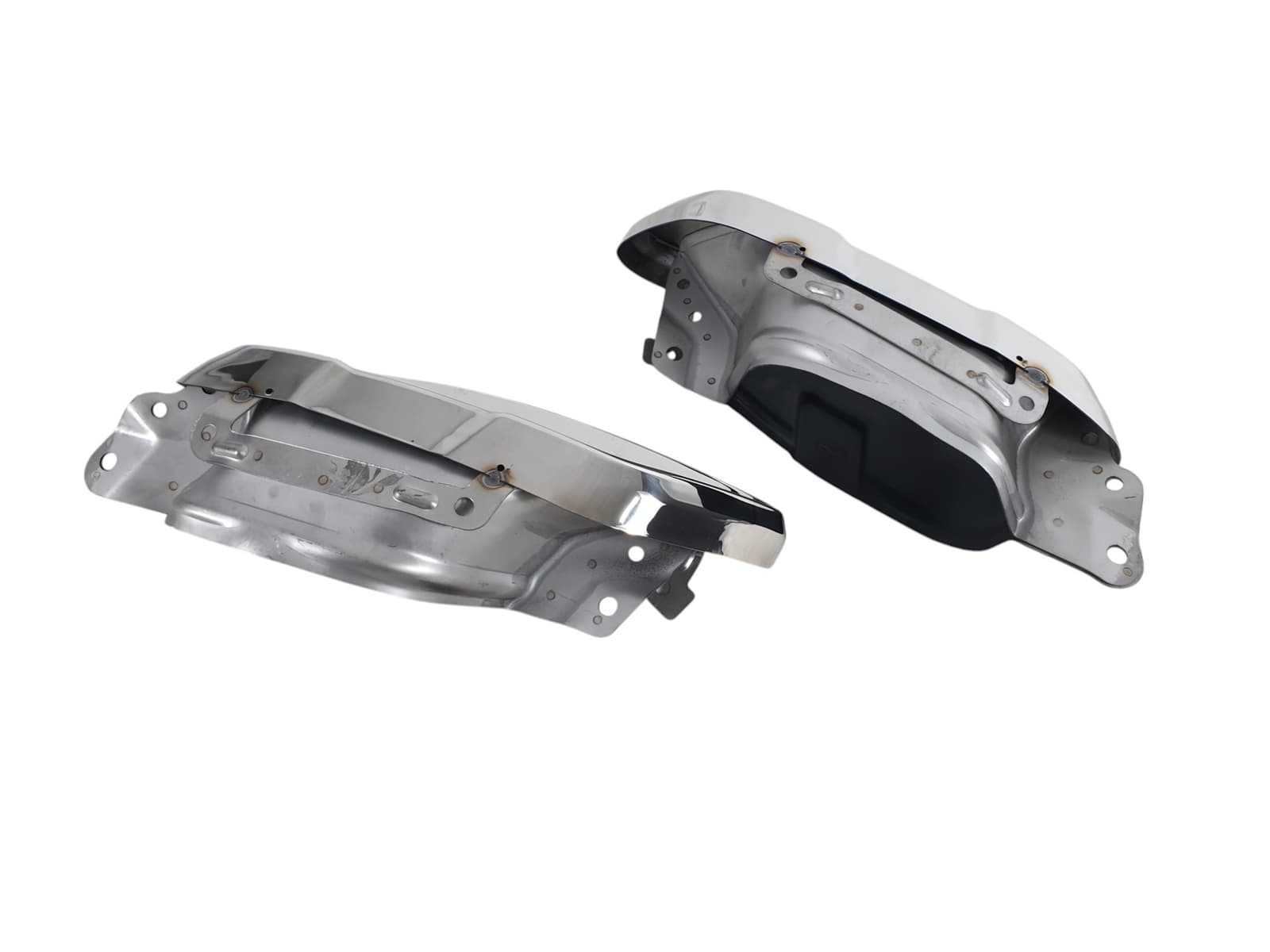 Насадки на вихлоп Chrome (M-Paket) на BMW X5 G05 2018-2022 року 4