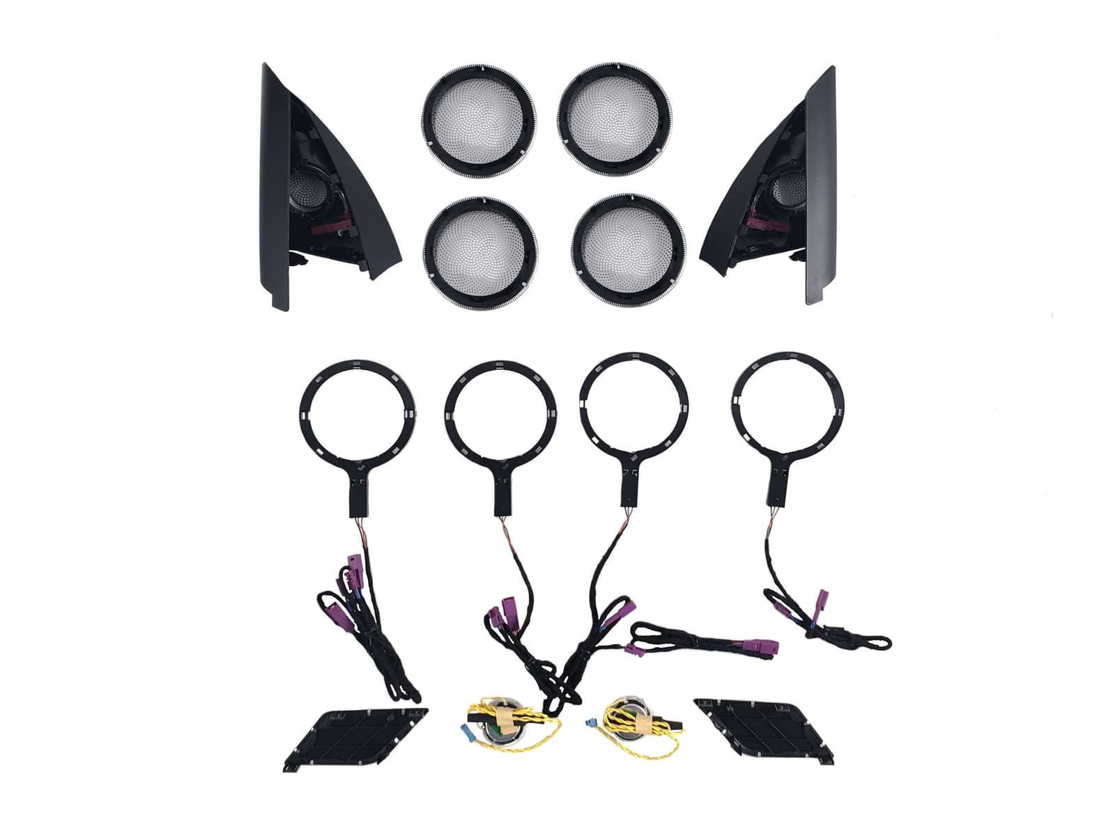 Сітки на динаміки (Bowers & Wilkins) на BMW X4 G02 2018-2022 року 2