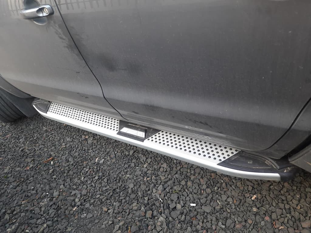 Бокові пороги Mevsim Grey (2 шт., Алюміній)