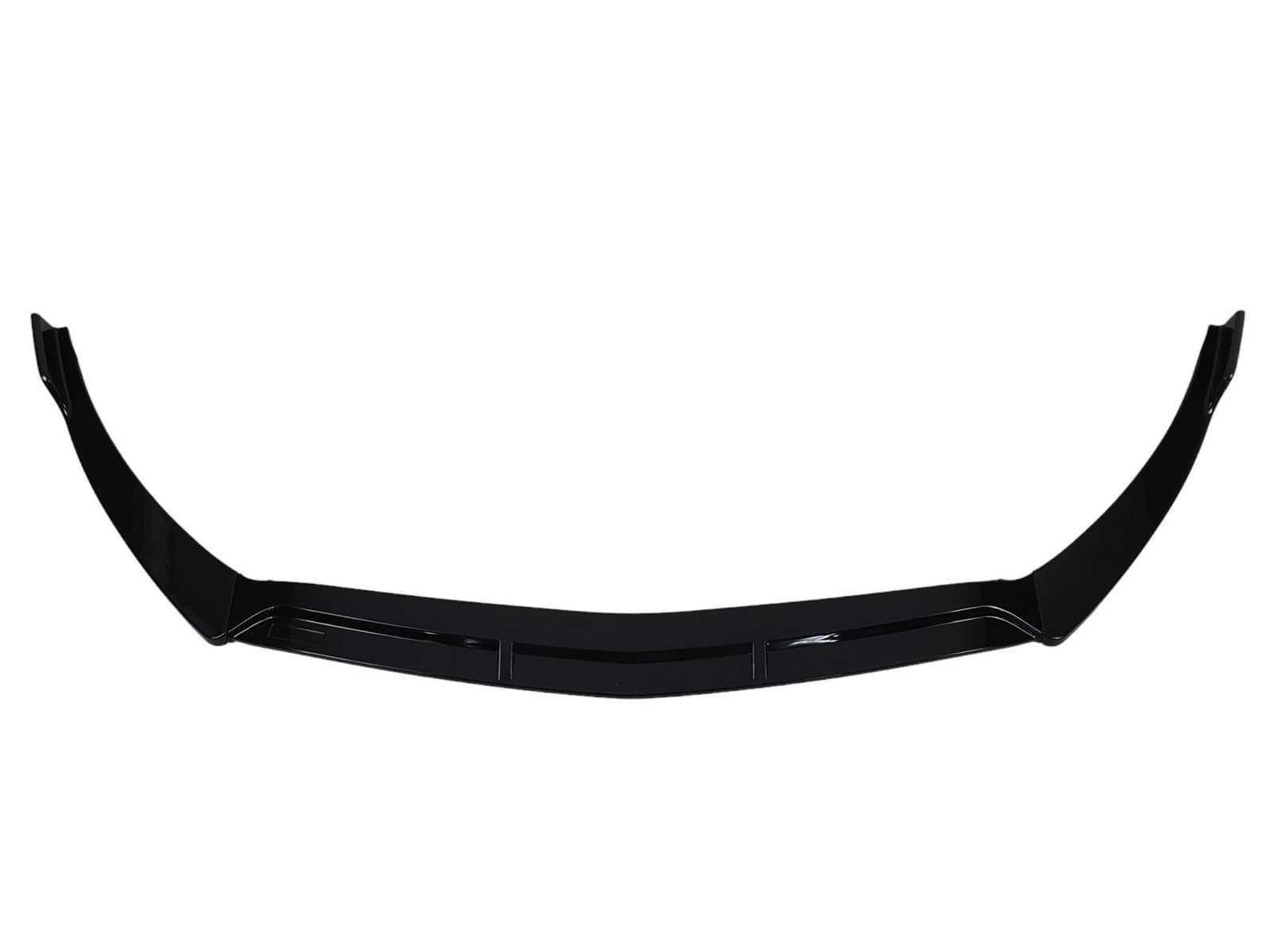 Губа (переднього бампера) Full Black на Mercedes-Benz CLA-Class C118 2019-2023 року 2