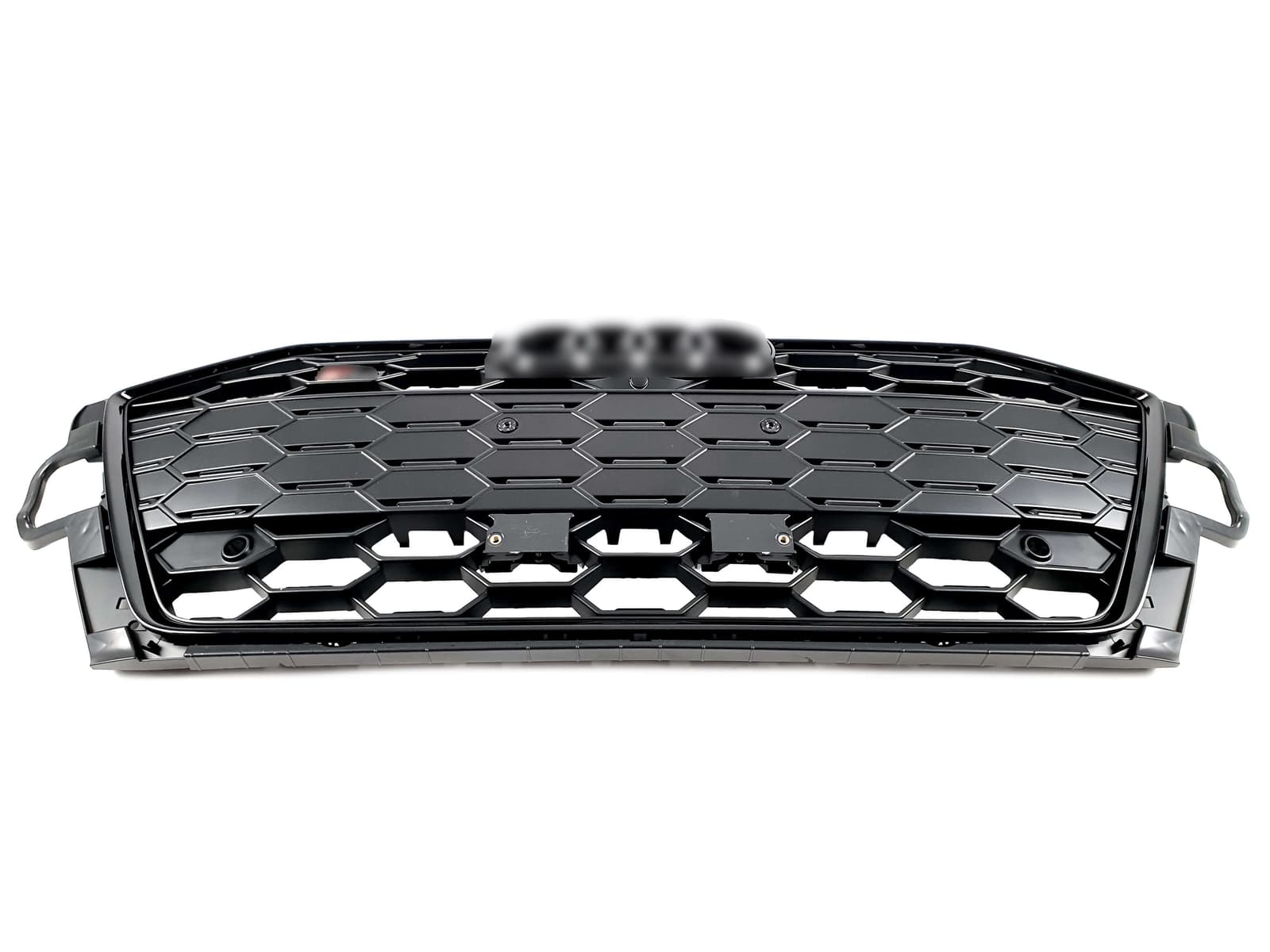 Решітка радіатора Full Black (Gloss / Matte) (в стилі S4) на Audi A4 B9 2019-2023 року 2