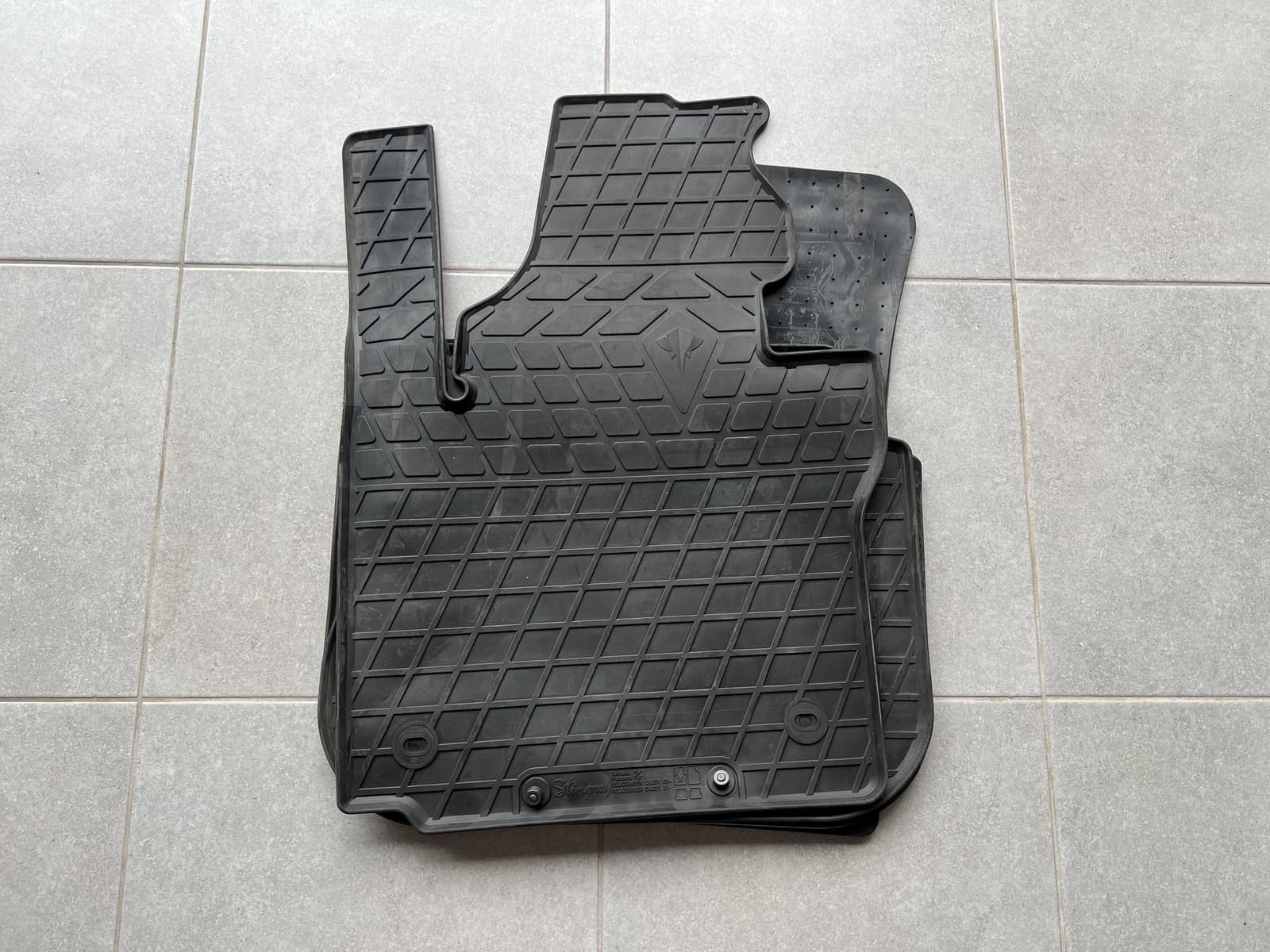 Килими салону гумові Stingray Volkswagen Caddy / Touran 03- / 10- 4 шт.