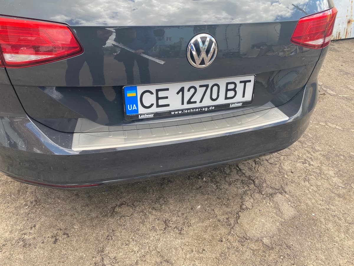 Накладка на задній бампер OmsaLine (нерж) Sedan