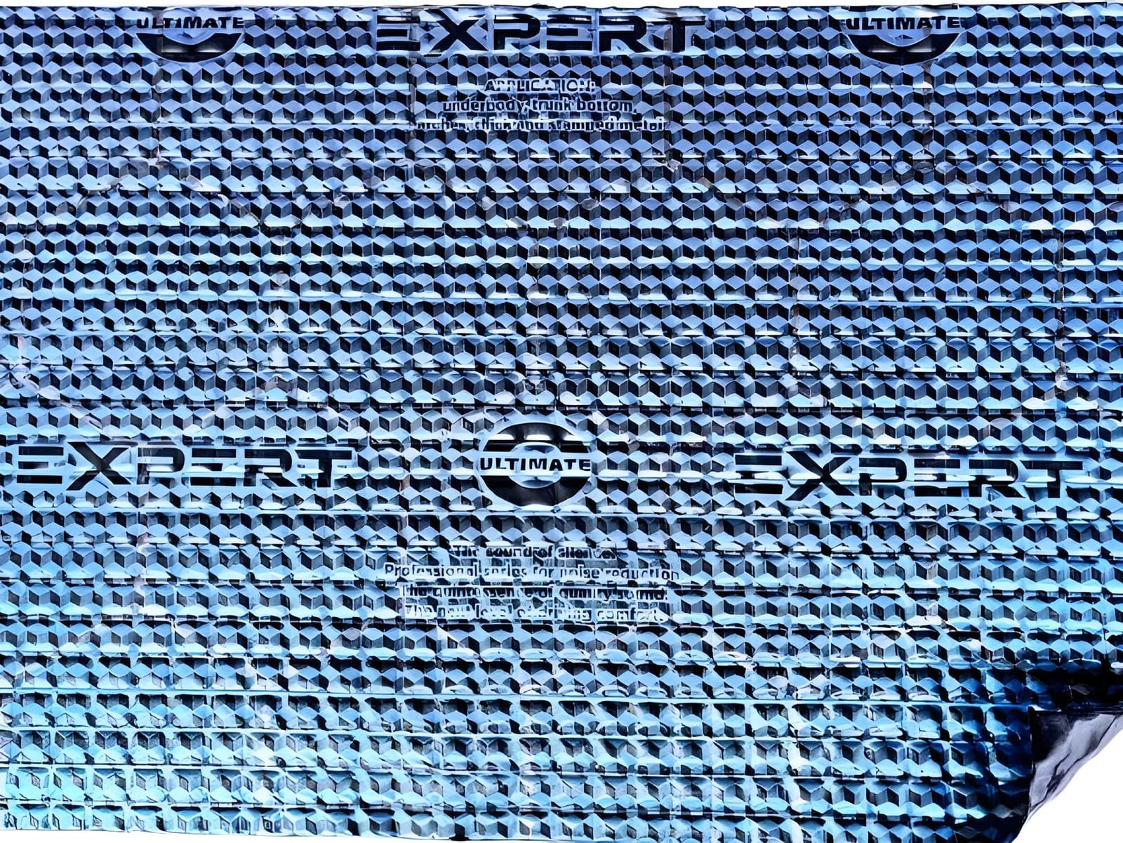 Вібропоглинаючий лист ULTIMATE EXPERT BLUE SILVER 3 мм (50х35 см) 4