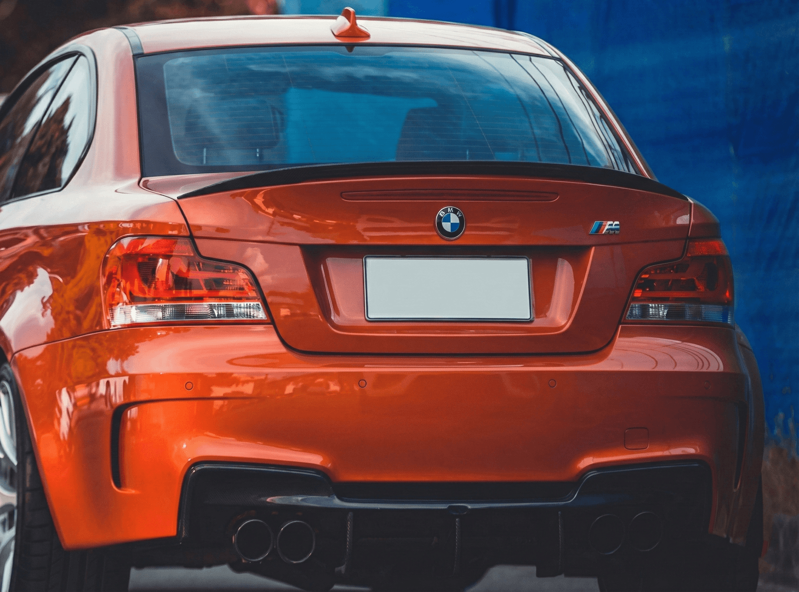 Спойлер P-Style (для E82, чорний глянець)