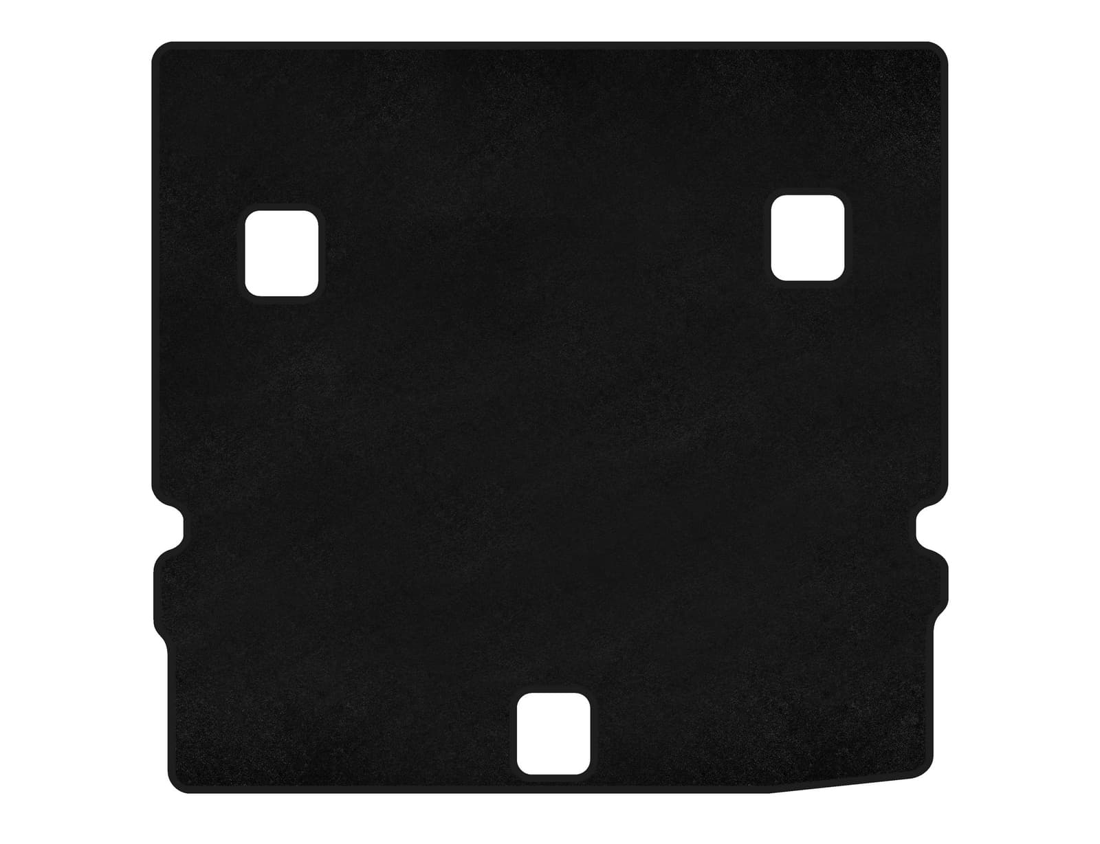 Килимок багажника текстильний Classic V-2 (Чорний)