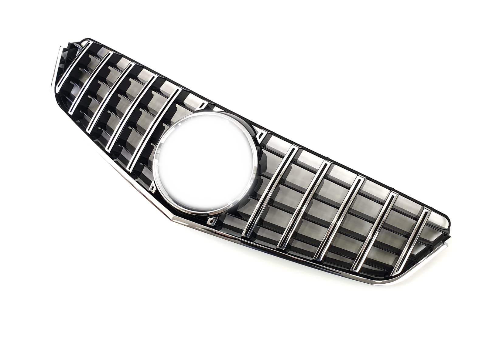 Решітка радіатора Chrome Black GT на Mercedes-Benz E-Class Coupe C207 2009-2013 року 3