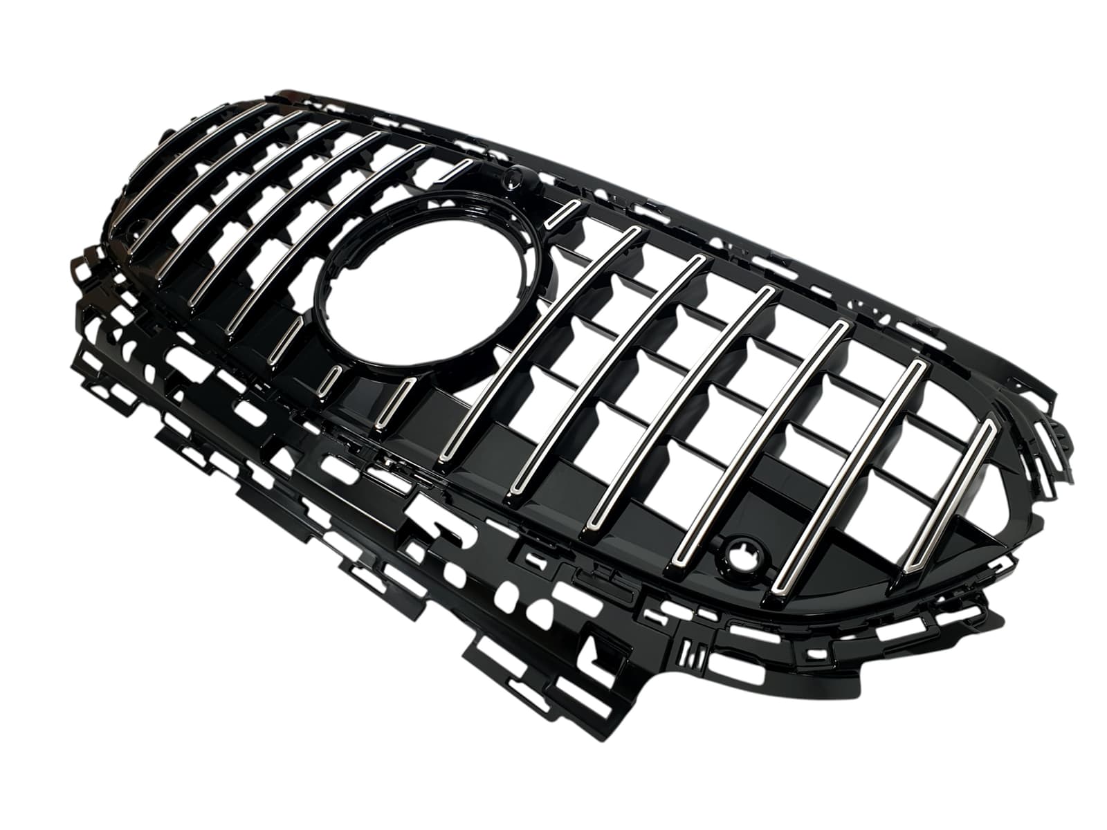 Решітка радіатора (GT Chrome Black) на Mercedes-Benz E-Class W214 2023-2026 року 2
