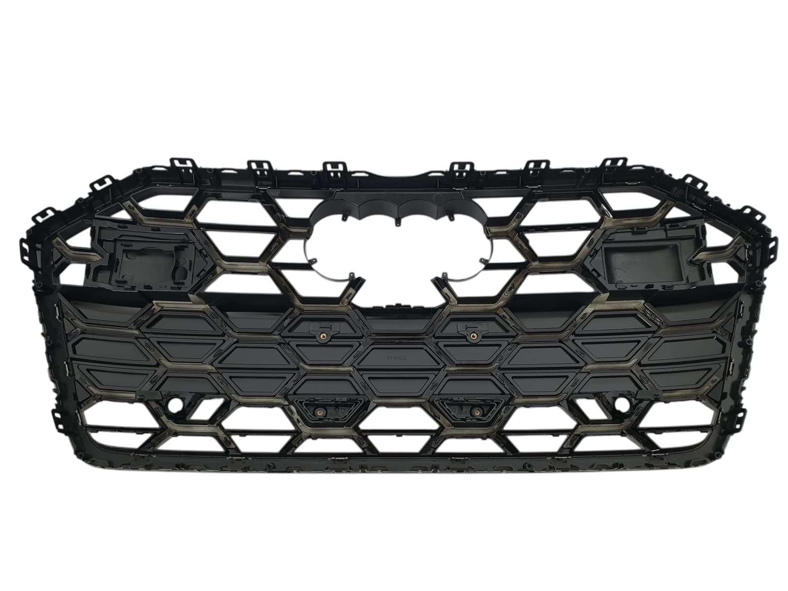 Решітка радіатора Full Black (стиль S6) під дистронік на Audi A6 C8 2023-2024 року 4