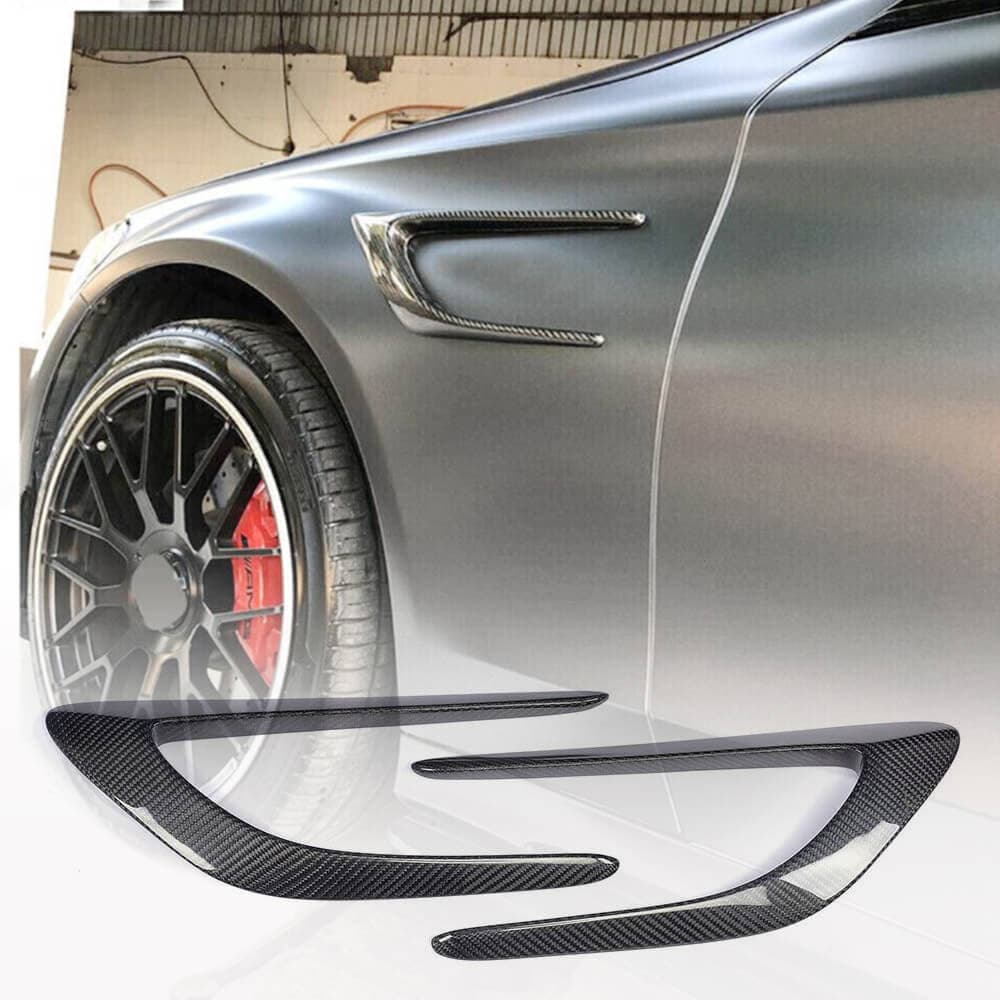 Накладки на передні крила (для купе/кабріолет C63 AMG 2015-2019, Карбон)
