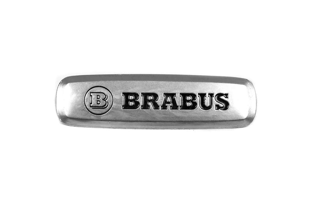 Brabus Шильдик алюмінієвий для килимків (1шт)
