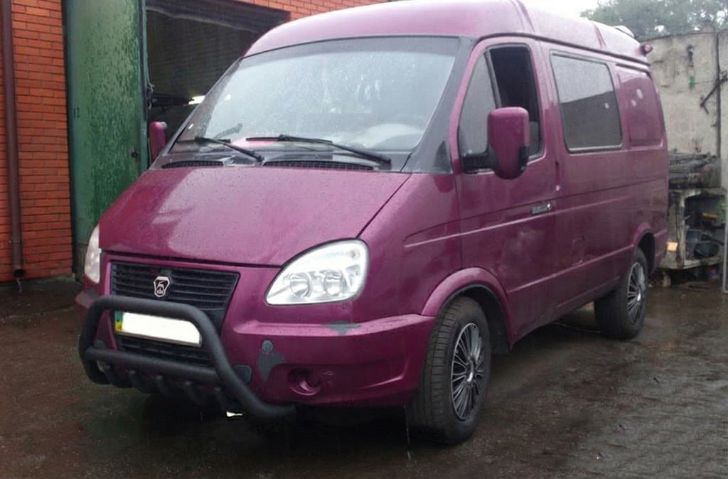 Кенгурятник WT003 Black (нерж.) 4