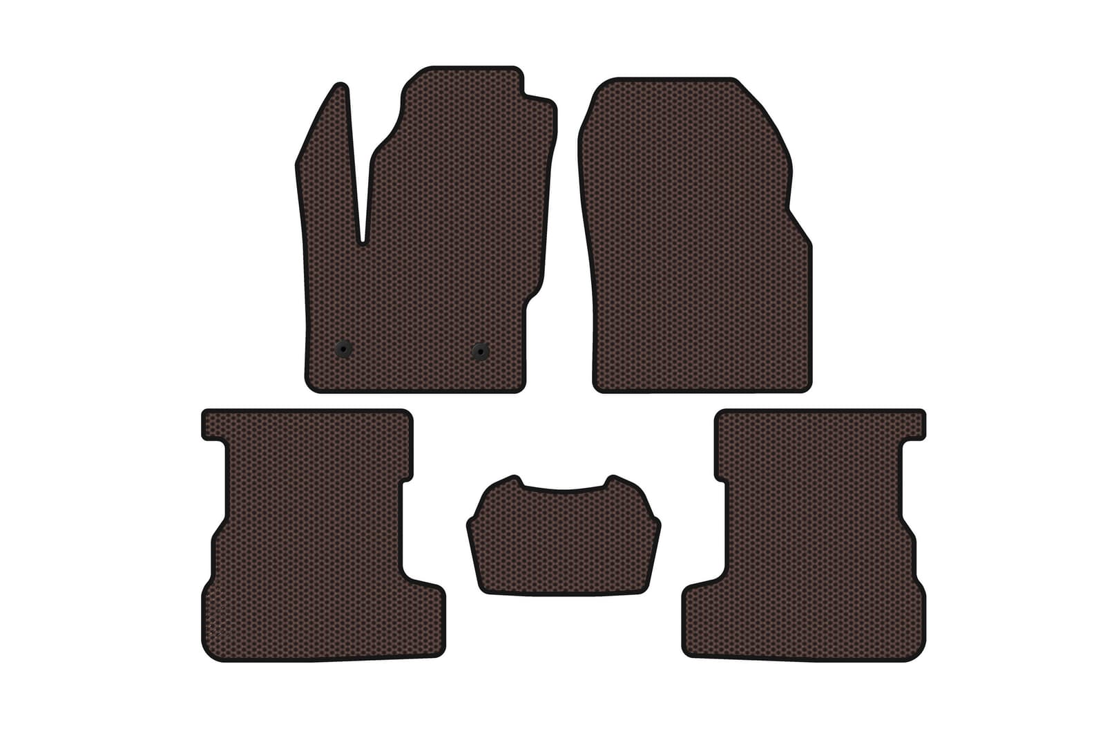Гумові килимки Carsuit (Коричневий)