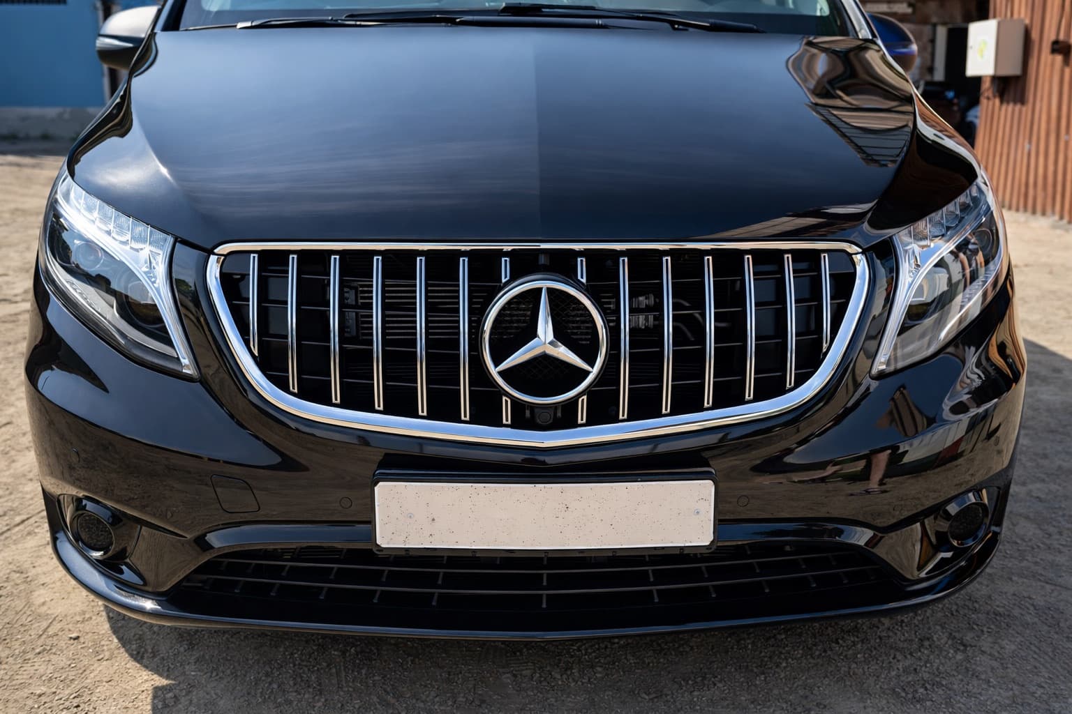 Передня решітка GT Panamericana Chrome (2014-2023 для Vito W447)