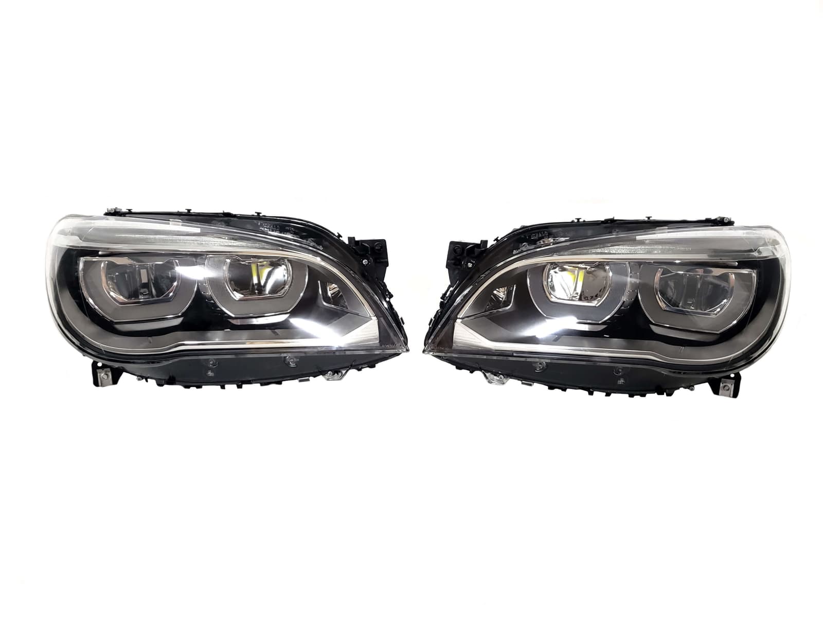 Передні фари (Full Led) апгрейд LCI на BMW 7 Series F01 / F02 2008-2015 року