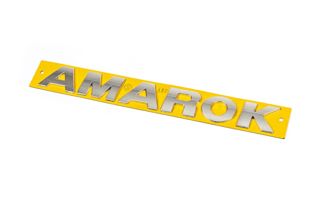 Надпис «Amarok / 290мм на 35мм