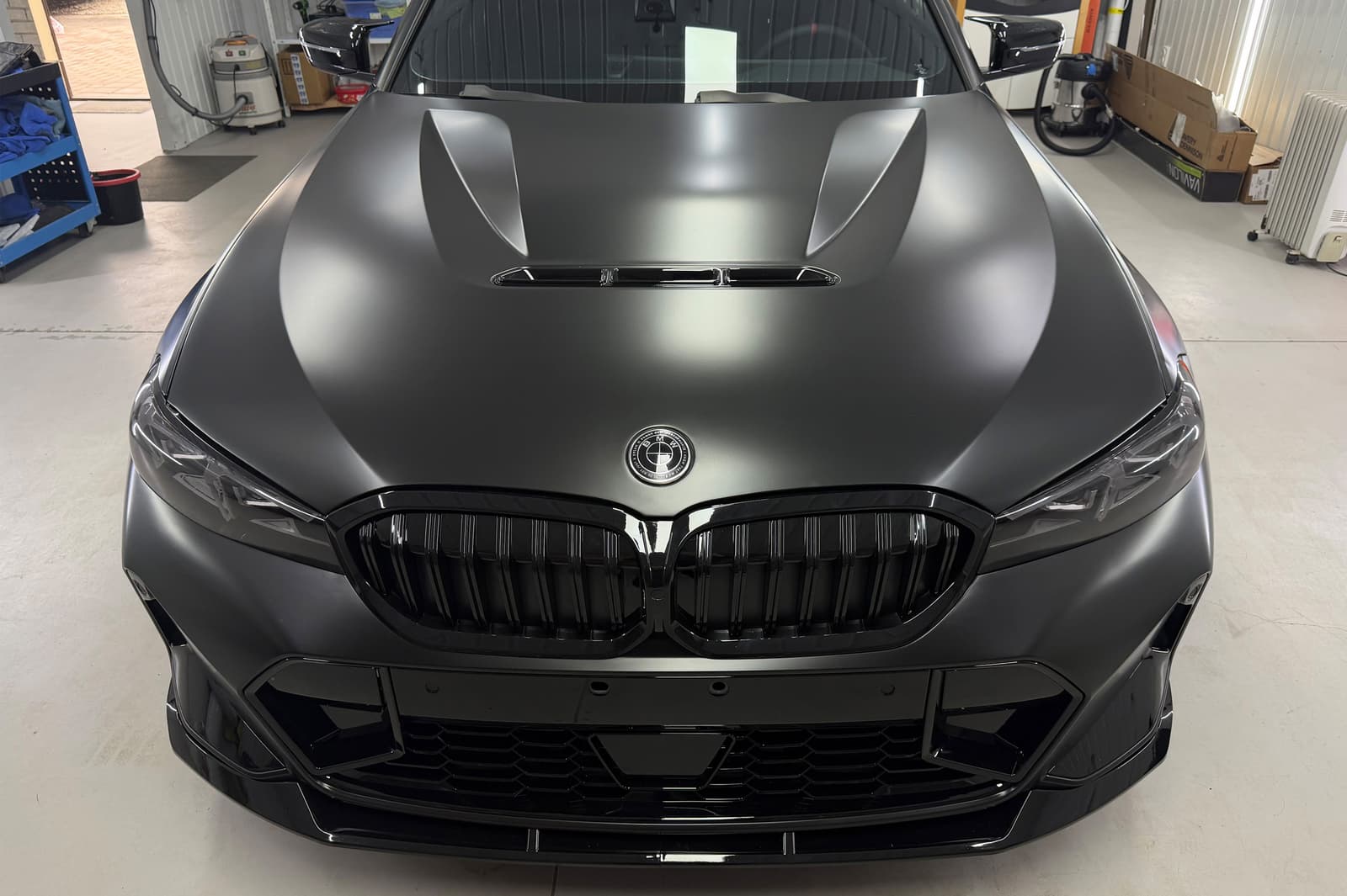 Капот (стиль M3 G80 CS, Алюміній)