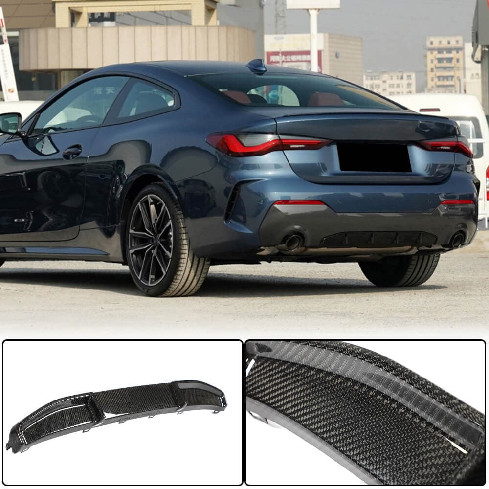 Дифузор заднього бампера V1 (для G22/G23 M-Sport, Карбон)