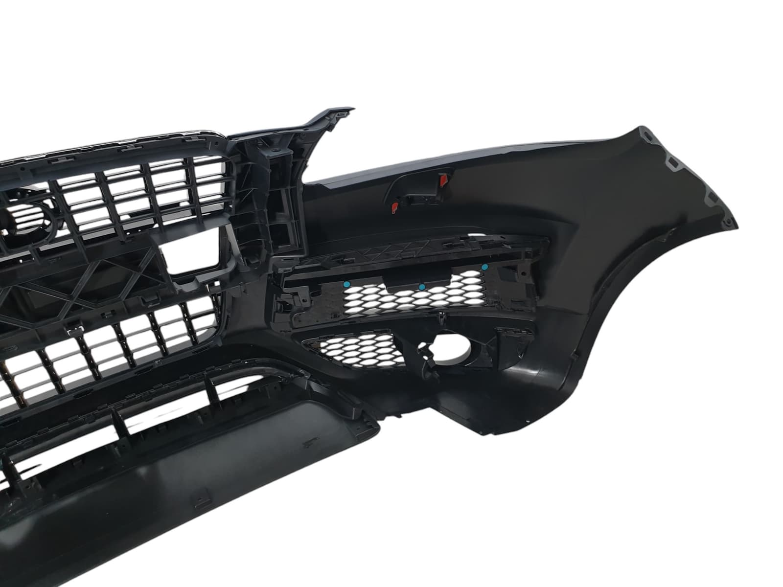 Передній бампер (в стилі SQ7)+ DRL на Audi Q7 4L 2005-2015 року 6