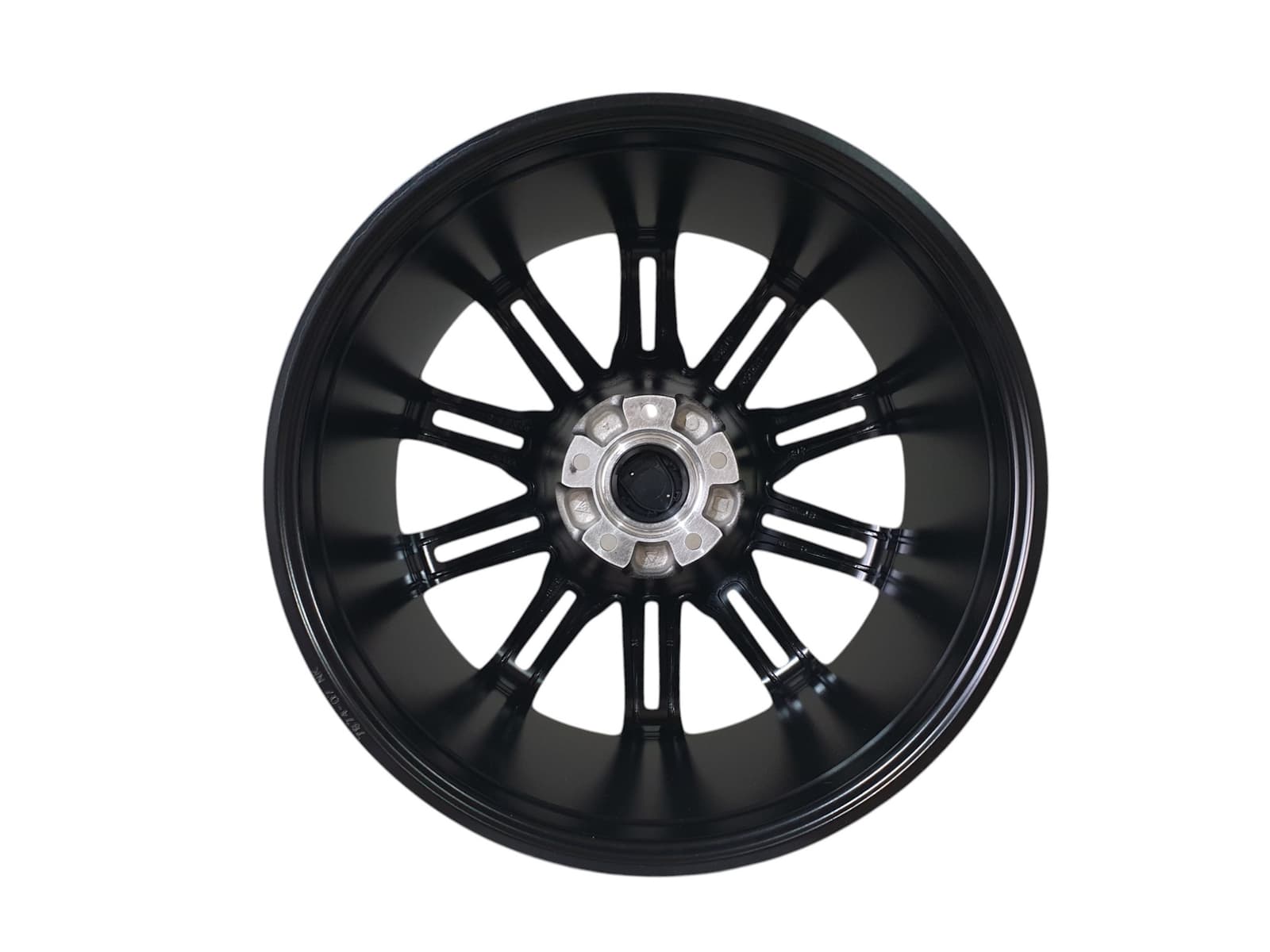 R20 Gloss Black + Chrome (одноширокі) Диски на Porsche Cayenne 958 2010-2014 року 3