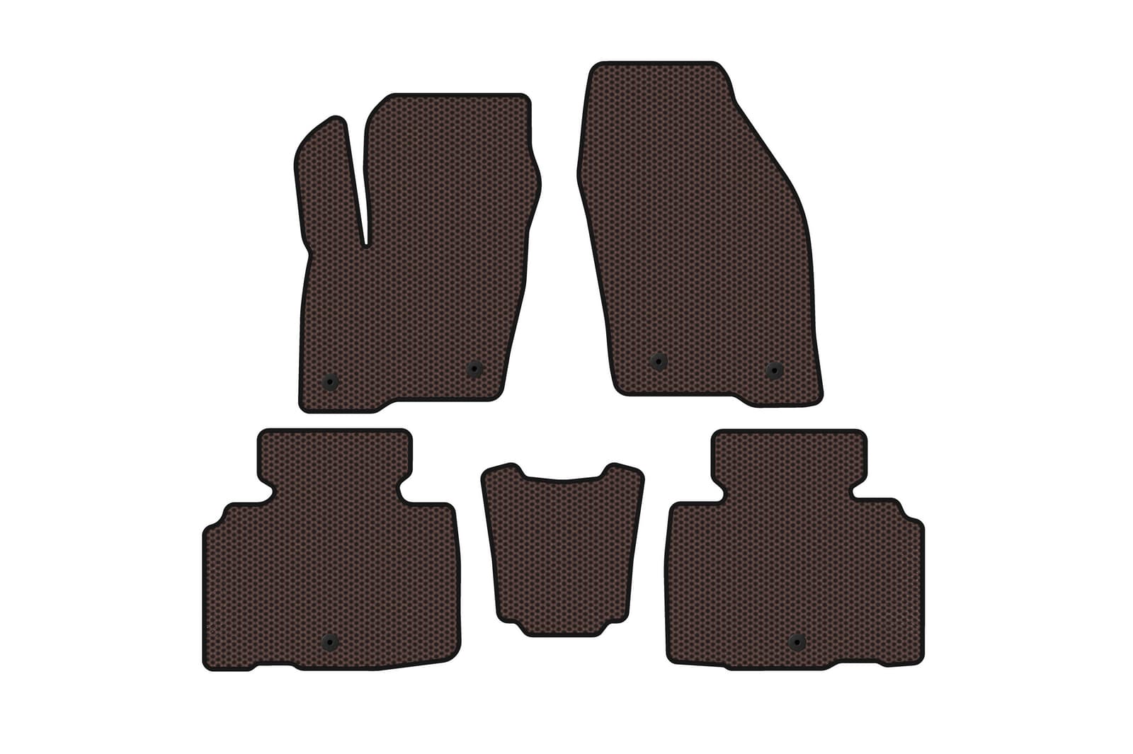 Гумові килимки Carsuit (Коричневий)