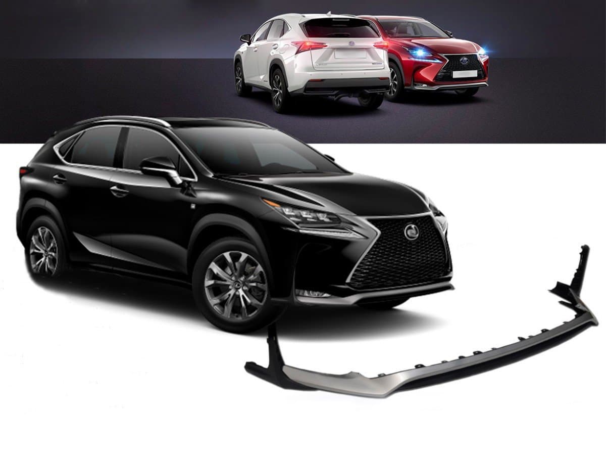 Спідниця губа бампера F-Sport Lexus NX 2014-2017