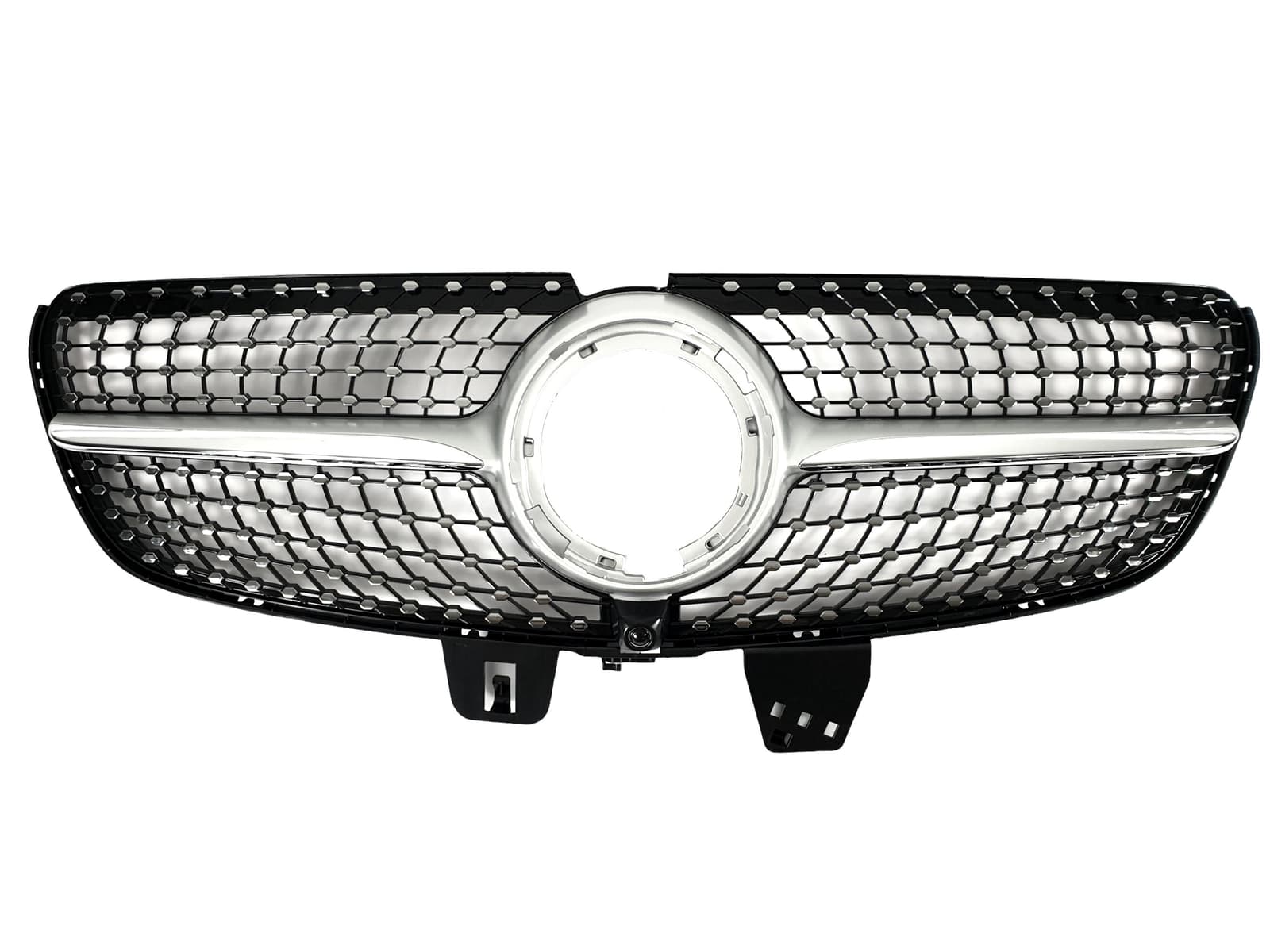 Решітка радіатора Silver Normal Diamond на Mercedes-Benz V-Class W447 2019-2023 року