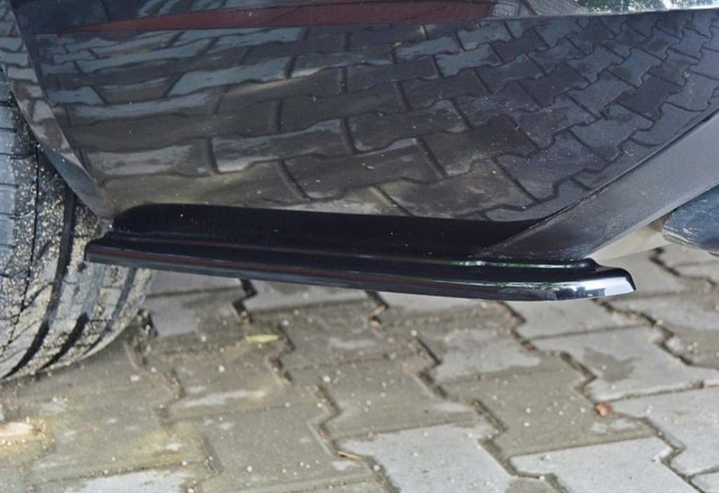 Задній дифузор V-1 (SD, чорний глянець) 3