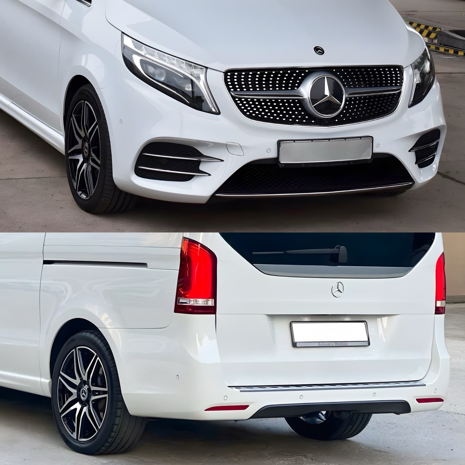 Обвіс AMG Diamond (передній / задній бампер) Mercedes V Class Vito Metris W447 2014-2023