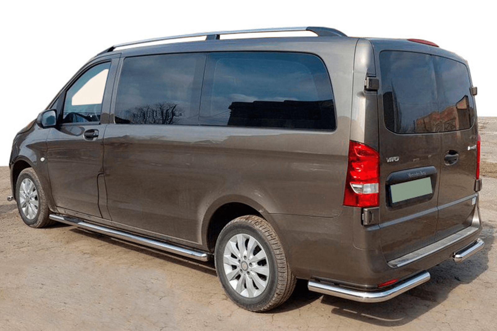 Задній захист кути AK003 (нерж.)