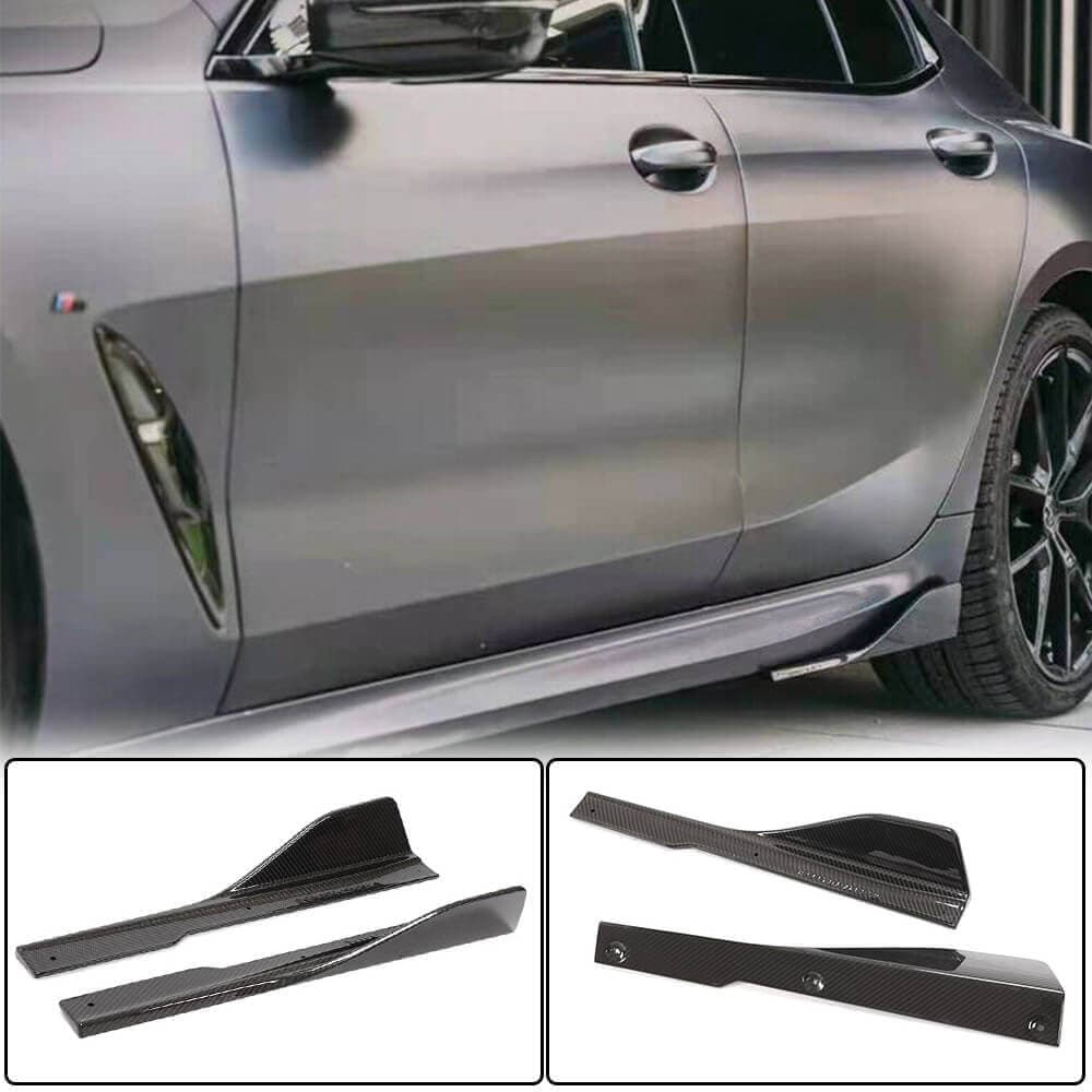 Накладки на пороги V2 (для G16 M-Sport/F93 M8, Карбон)