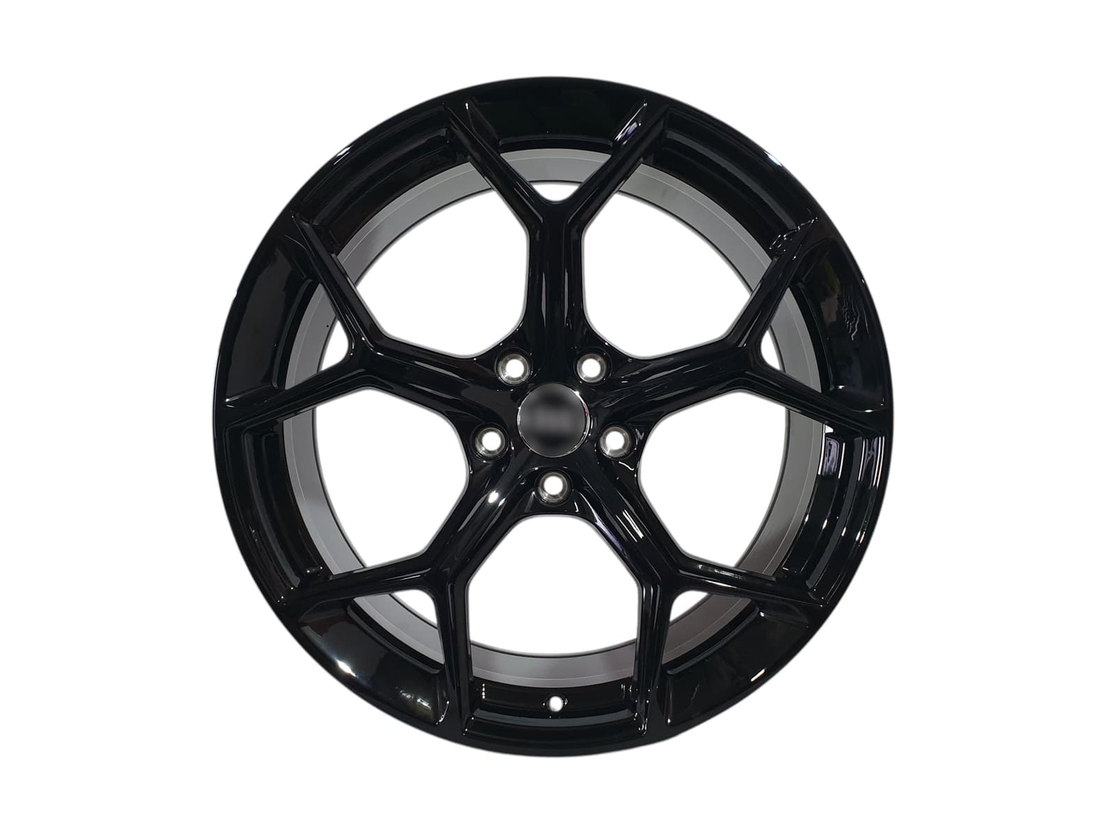 R19 Gloss Black Диски (одноширокі 8.5J ET35) на Audi A4 B8 2007-2011 року