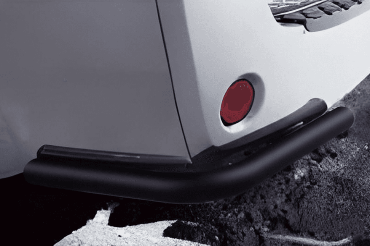 Задні куточки AK003 Black (нерж.)