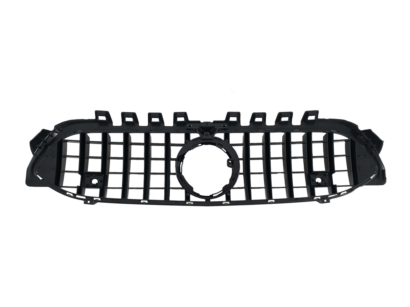Решітка радіатора Full Black (з місцем під камеру) GT на Mercedes-Benz A-Class W177 2018-2022 року 6