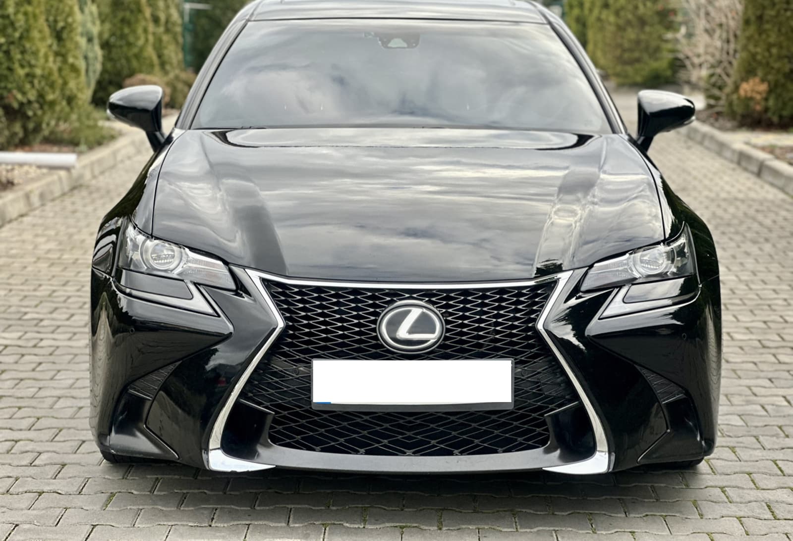 Решітка радіатора Gray (стиль F-Sport) на Lexus GS 2016-2020 року 4