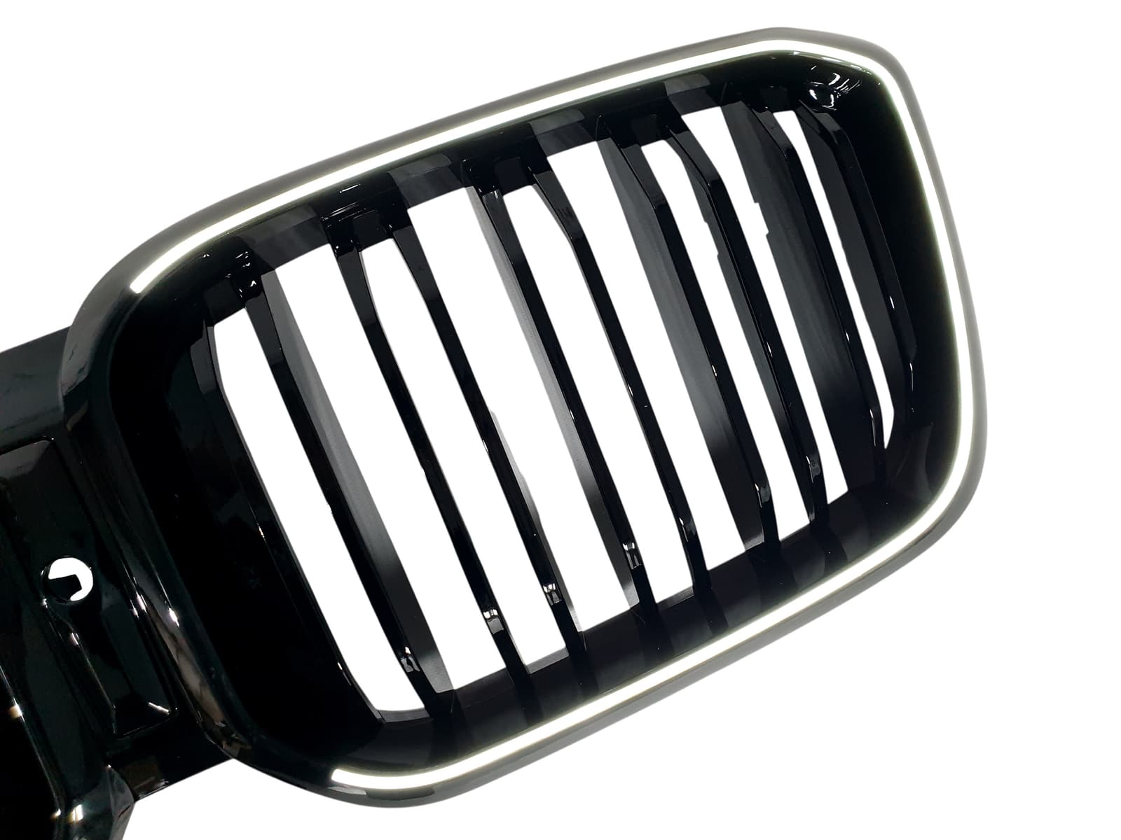 Ніздрі Чорний глянець LED (Iconic Glow) 2bar на BMW X3 G01 2022-2024 року 3