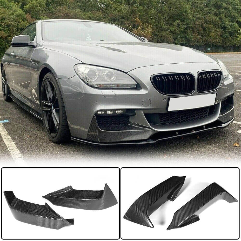 Накладки на передній бампер Flap V2 (для M-Sport, Карбон)