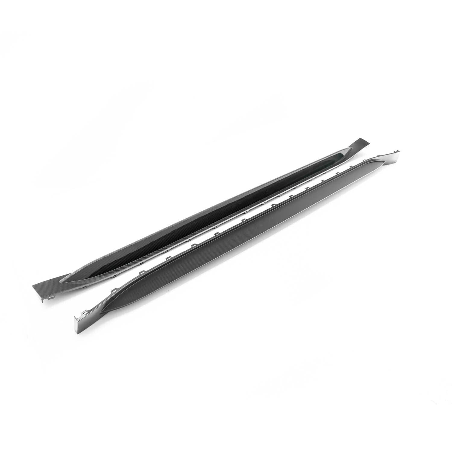 Леза на пороги (Карбон) V2 на BMW M4 G82 / G83 2021-2025 року
