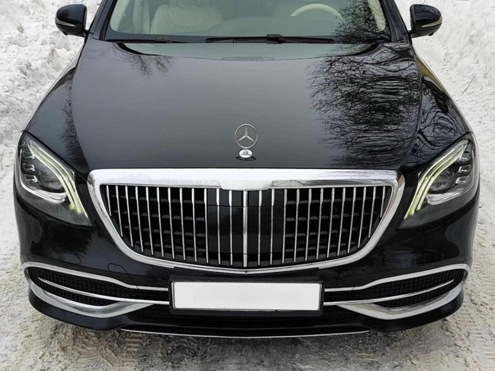 Решітка радіатора Maybach для Mercedes-Benz S-class W222 2013-2020