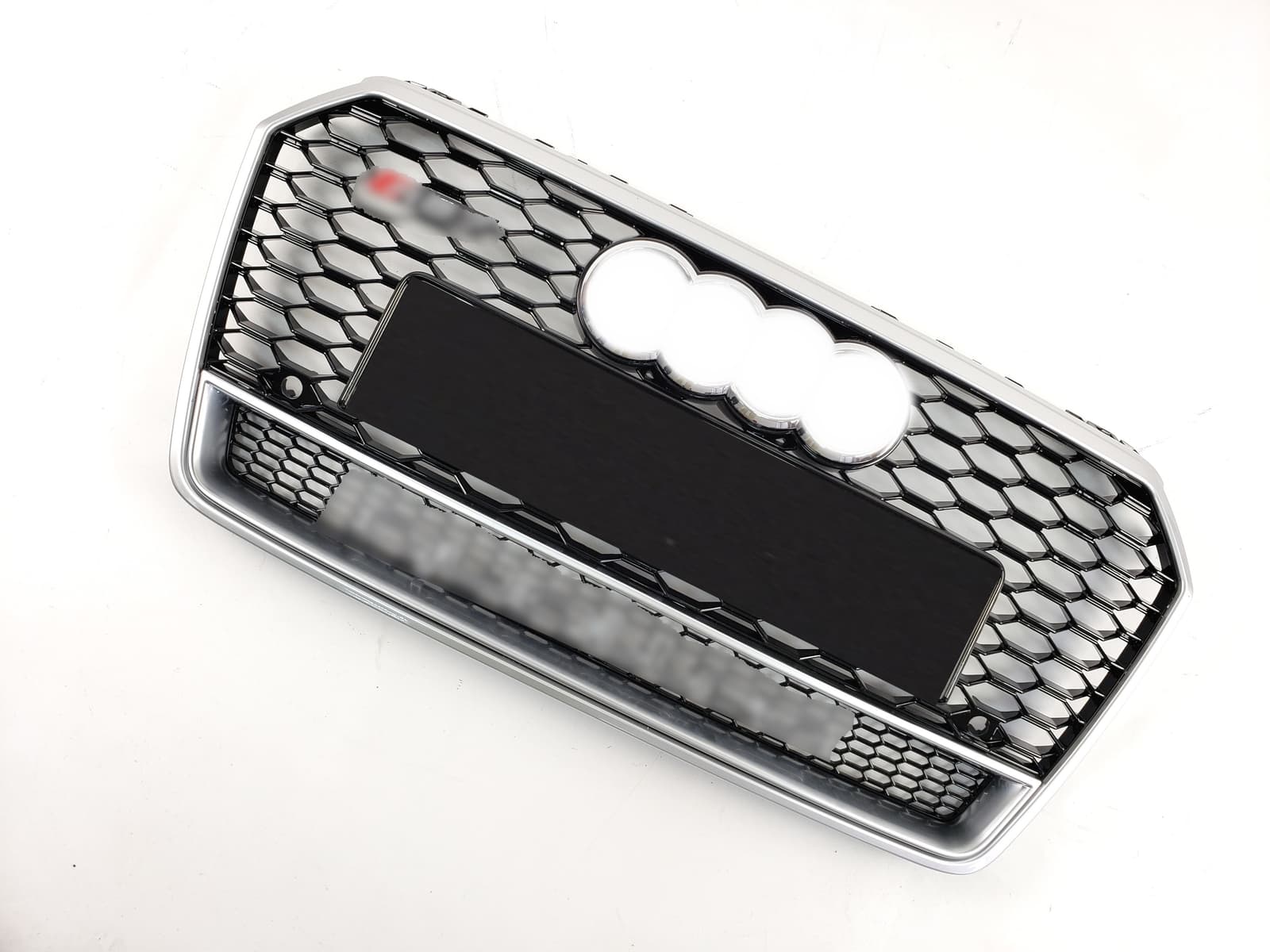 Решітка радіатора Black Silver (в стилі RS7 quattro) на Audi A7 4G 2014-2017 року 3