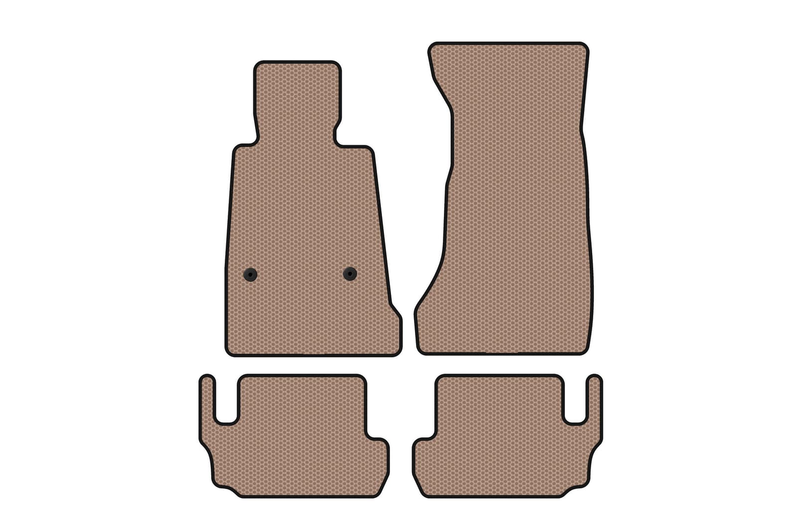Гумові килимки Carsuit (Бежевий)