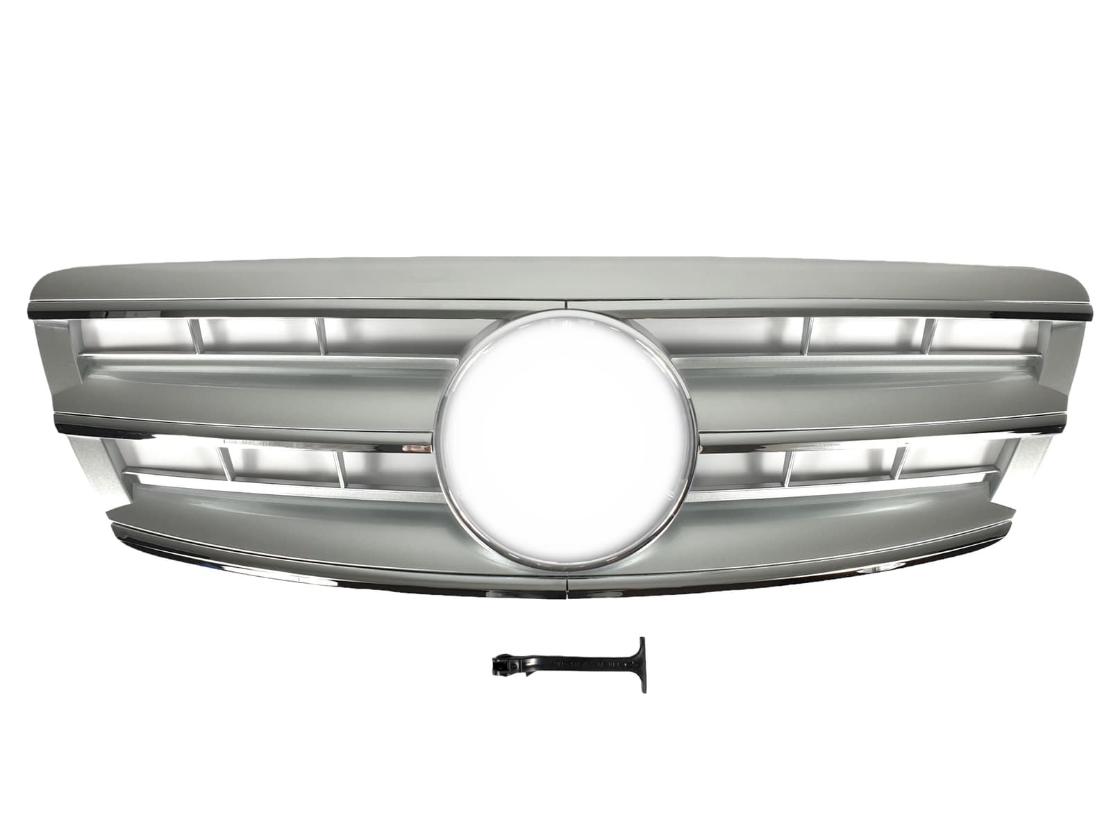 Решітка радіатора Silver CL на Mercedes-Benz S-Class W220 2002-2005 року