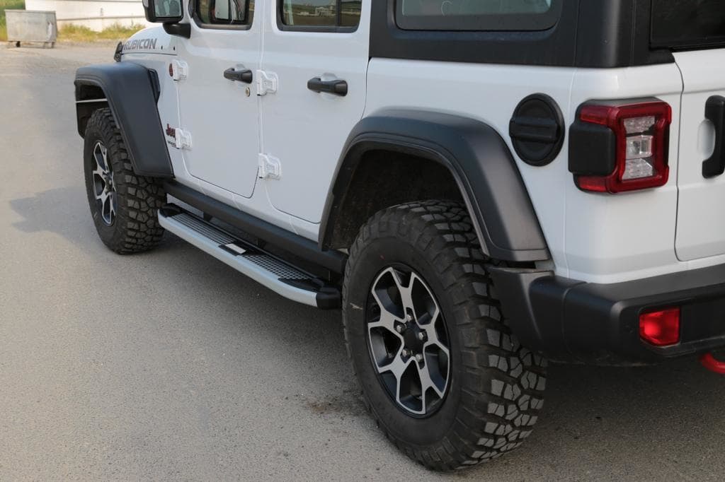 Бокові пороги Mevsim Grey (2 шт., Алюміній)