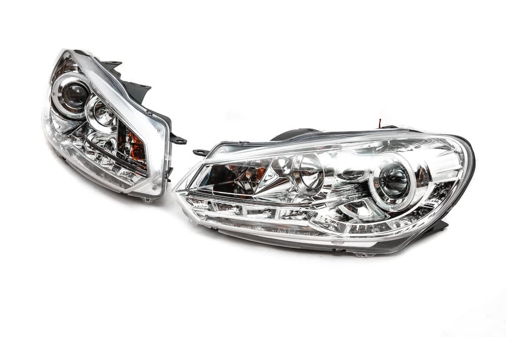 Передні фари Silver (2 шт, LED)