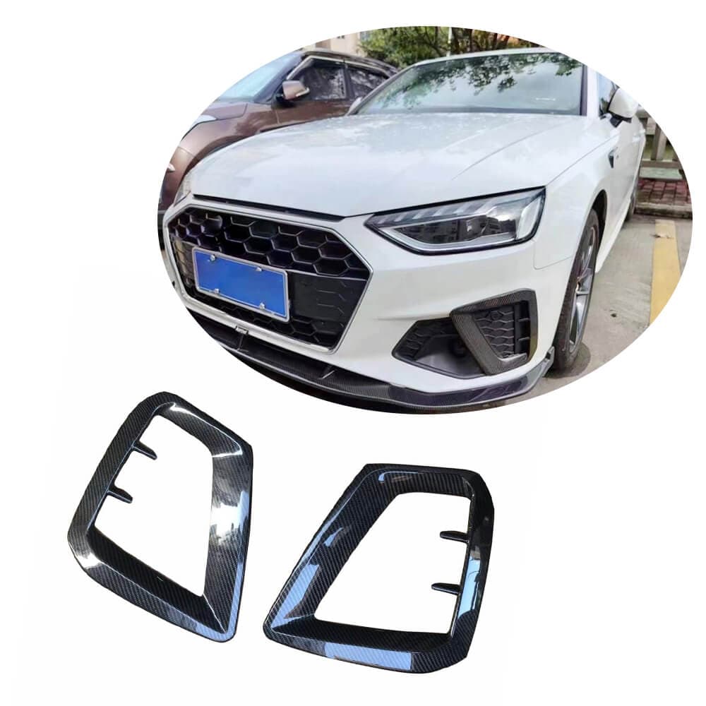 Накладки на протитуманні фари V1 (для S-Line Sedan 2015-2019, Карбон)