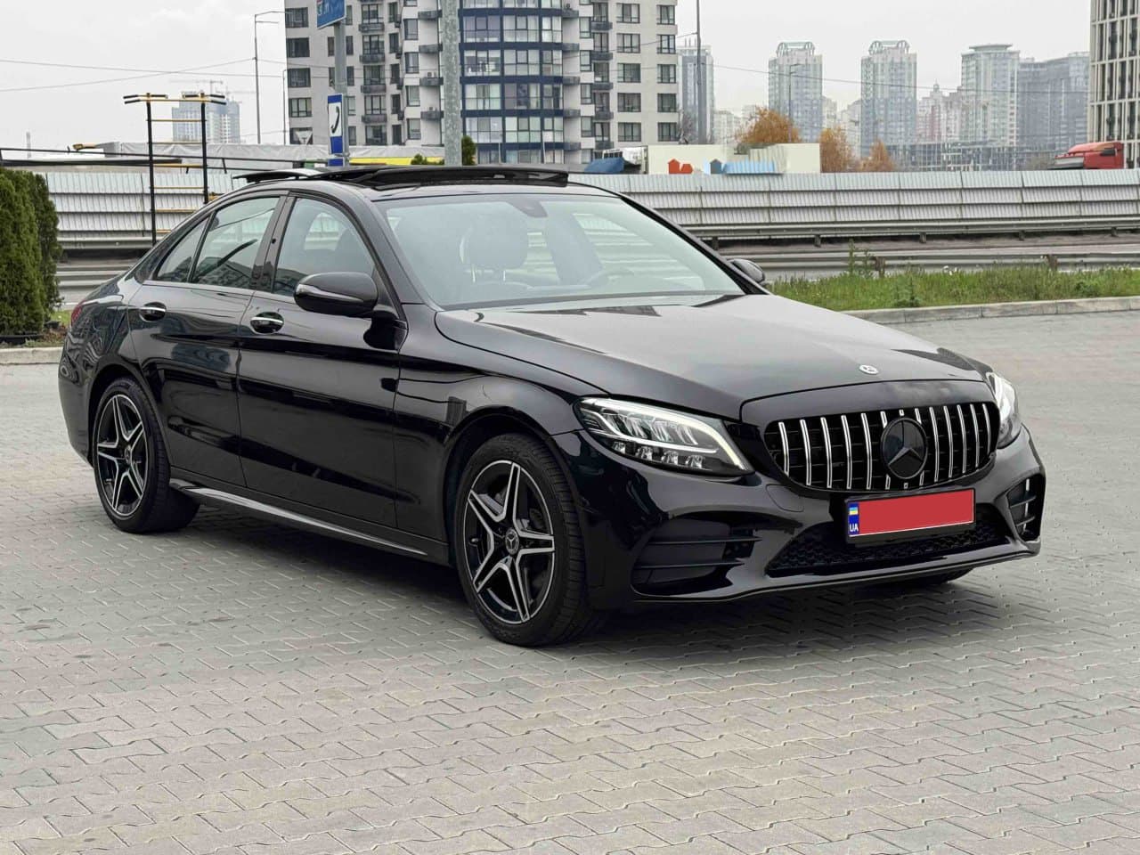 Передній бампер в зборі (AMG Line 2018-2021) 6