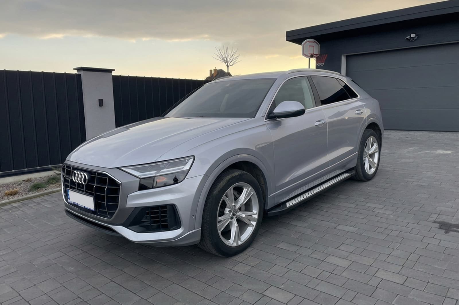 Бокові пороги Vision New Grey (2 шт., Алюміній)