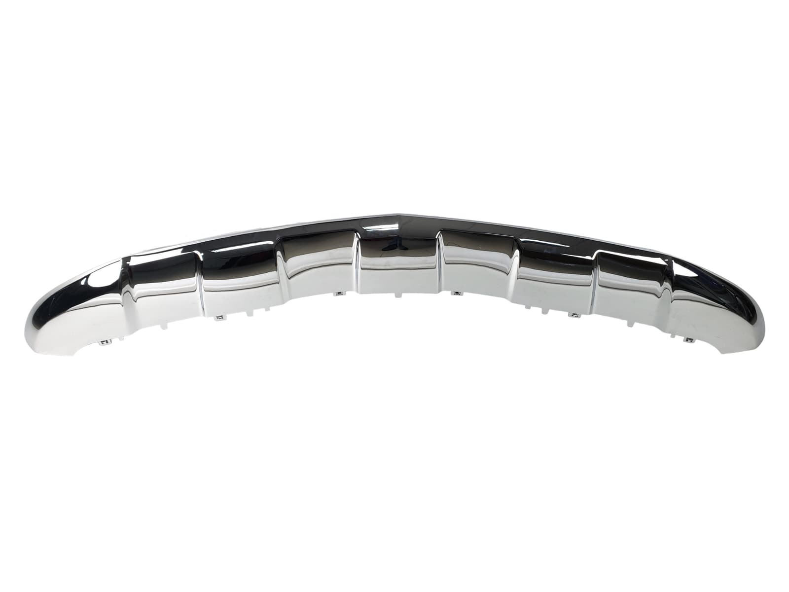 Накладки на бампер передній (Хром) на Mercedes-Benz GL-Class X166 2012-2015 року 2