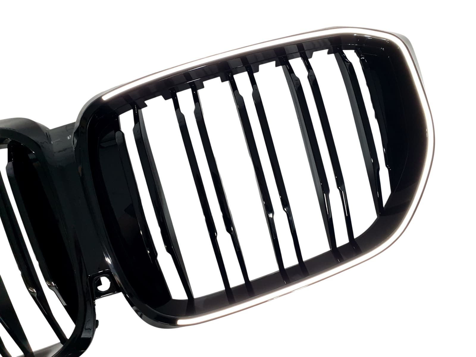 Ніздрі Чорний глянець LED (Iconic Glow) 2bar на BMW X5 G05 2023-2025 року 3